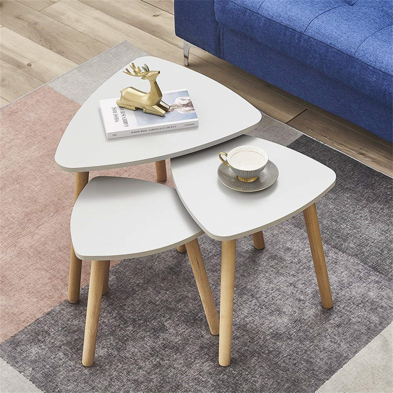 Poirier Nesting Tables, Grey