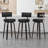 Swivel Upholstered Stool With T-Shaped Backrest-1438317361-1438317366-1410634227