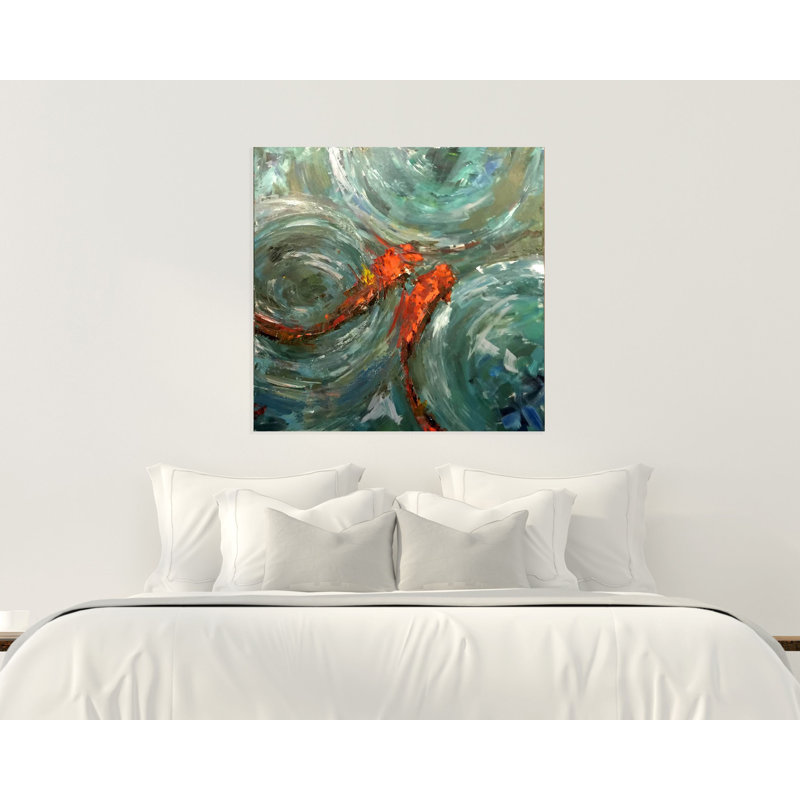 Good Fortune II - Artist Enhanced Canvas Print, 30" H x 30" W x 1.5" D, Unframed