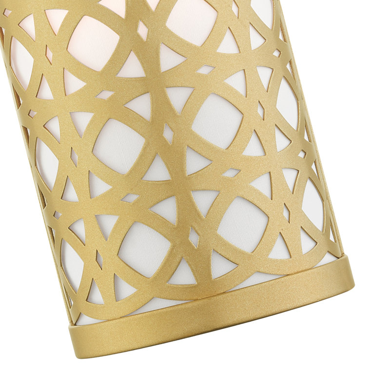Eraman Flush Mounted Sconce, Soft Gold