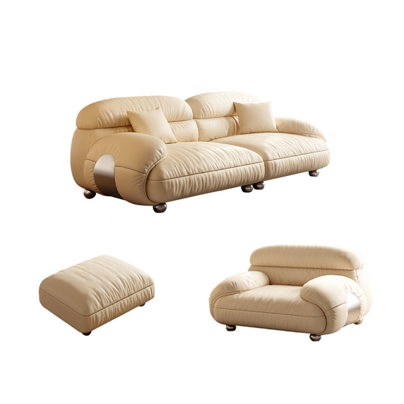 Traditional Chinese style straight row sofa set