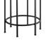 Table d'appoint, bout, rond, table d'appoint, petite, lampe, salon, chambre à coucher, table de chevet, contemporain-199699308
