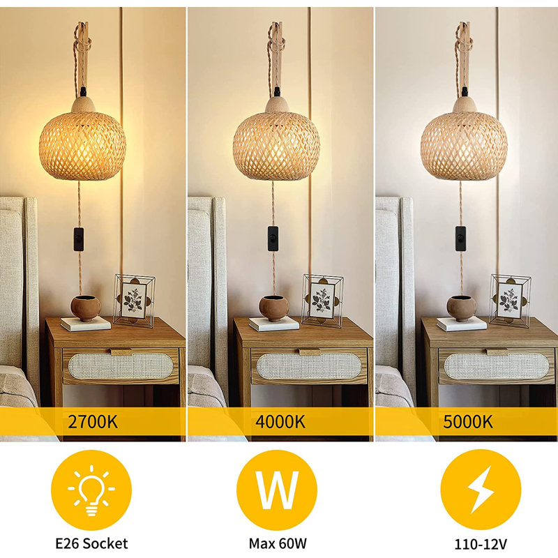 Solid Wood Armed Sconce