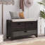 Banc de rangement avec panier amovible et 2 tiroirs-821776207