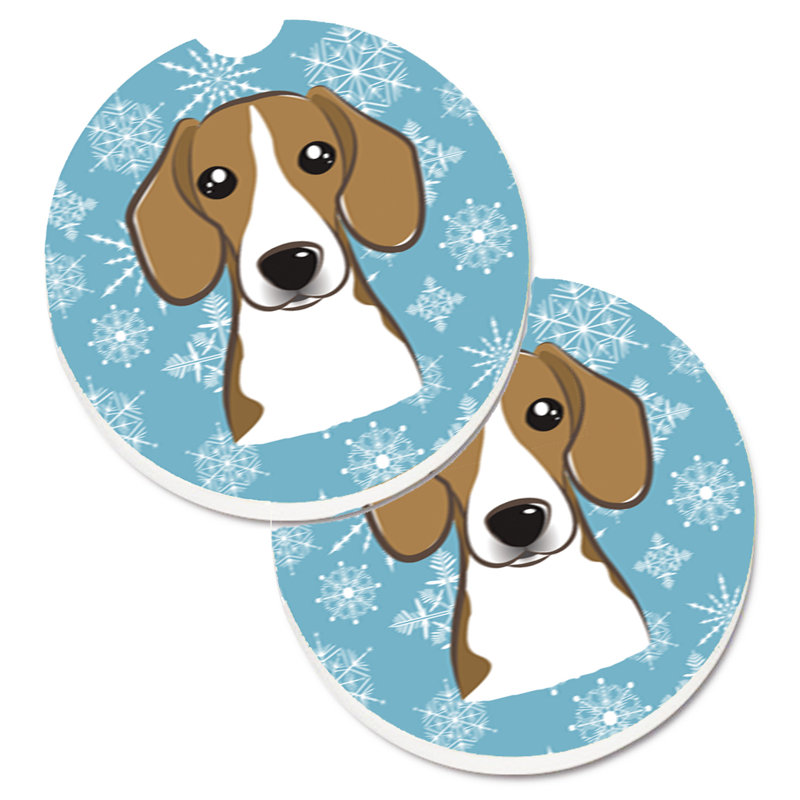 Sous-verre de voiture de neige, Beagle
