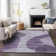 Premium Machine Washable Arnette Purple Rug