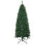 Sapin de Noël artificiel non éclairé avec branches réalistes