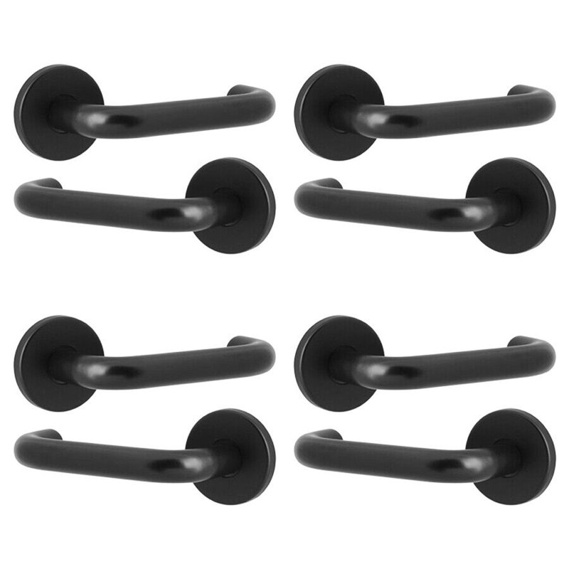 Door Handle, Black Rose
