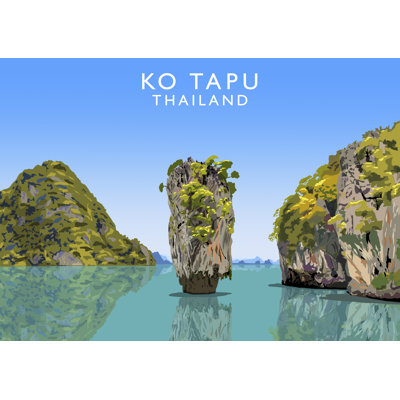 Ko Tapu Thailand by Richard O'Neil - Print