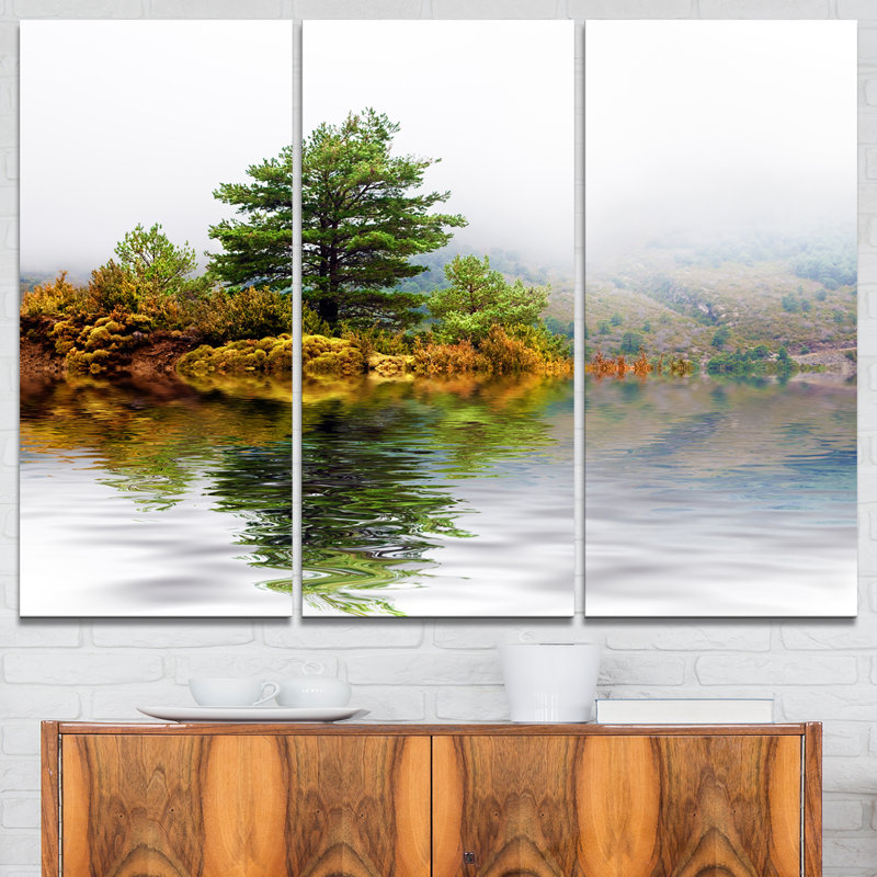Pin avec reflet - ensemble de 3 impressions sur toiles tendues