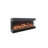 TruView 45" Bespoke electric fireplace, 3 sided, wifi, bluetooth, glass media, indoor and outdoor approved-86531231