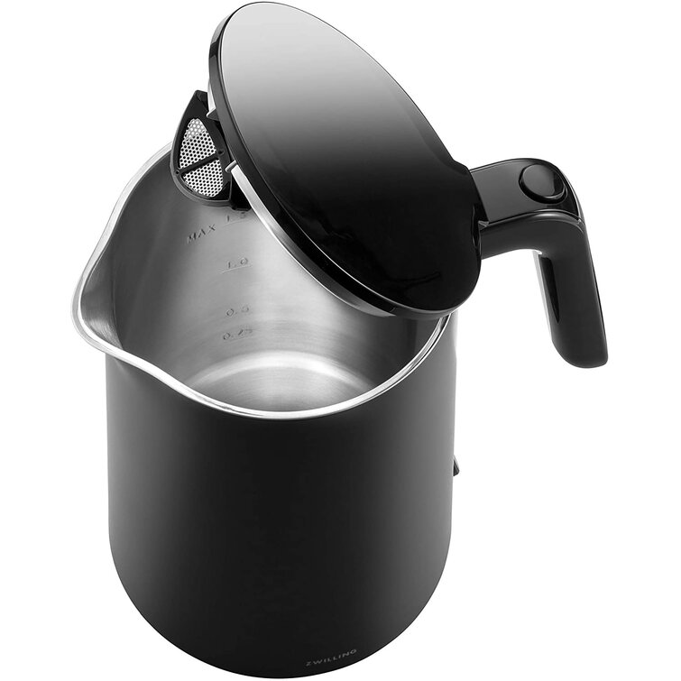 Zwilling Enfinigy Glass Kettle - Silver