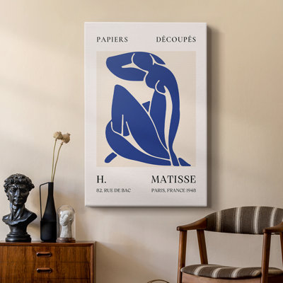 Matisse CLXVII Framed Print -Custom Wrapped Gallery Cavas