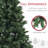 HOMCOM 9Ft Artificial Christmas Tree-954536836