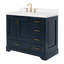 Ensemble de meuble-lavabo simple 43 po avec plateau Abshire-93359322