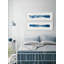 « Bluish Tone »-ensemble de 2 reproductions d’art encadrées sur papier-50465970