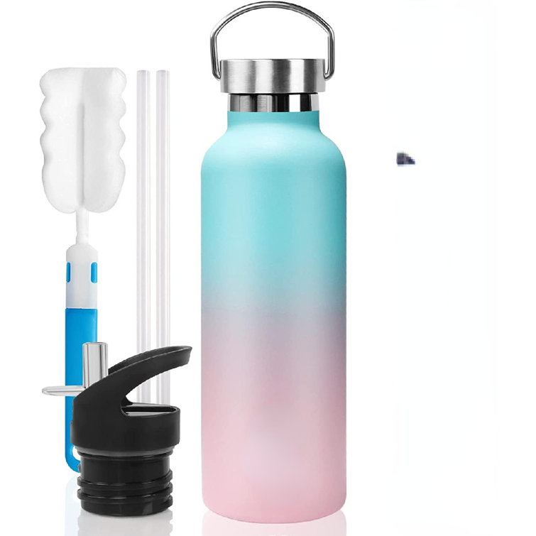 Orchids Aquae 40oz. Insulated Stainless Steel Water Bottle