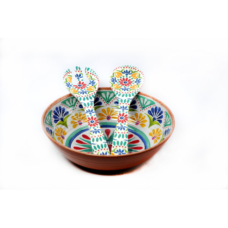 Latitude Vive Chris Melamine Salad Bowl