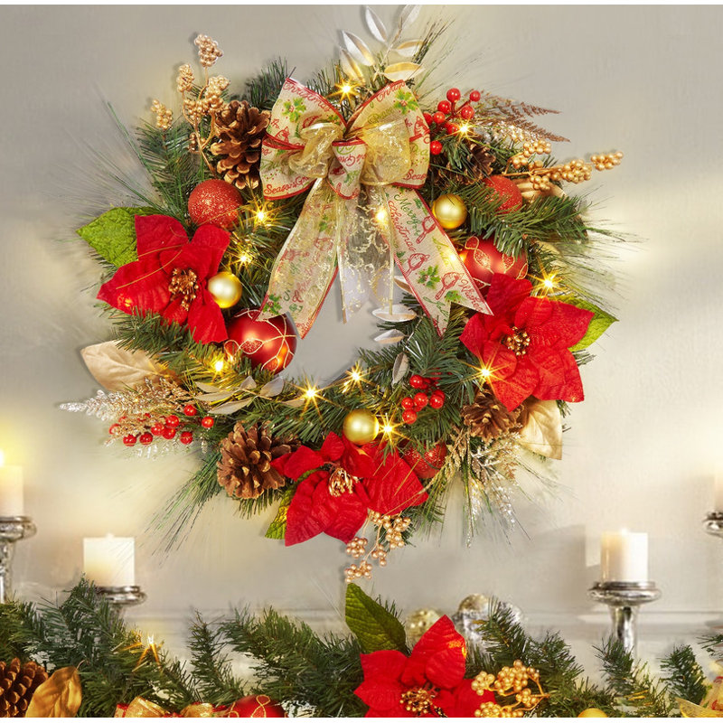 Faux 61cm Wreath