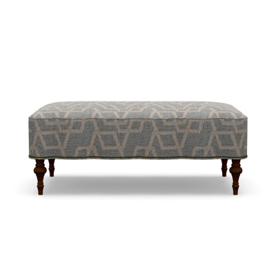 Scalloped Ottoman