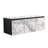 Cudmore 47.6 " W Free Standing Wall Mounted 2 Double Vanity Bathroom Vanity With Ceramic Top