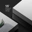 «Green Succulent In Grey Pot Nature», impression sur toile multicolore
