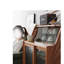Buffet de rangement à portes vitrées