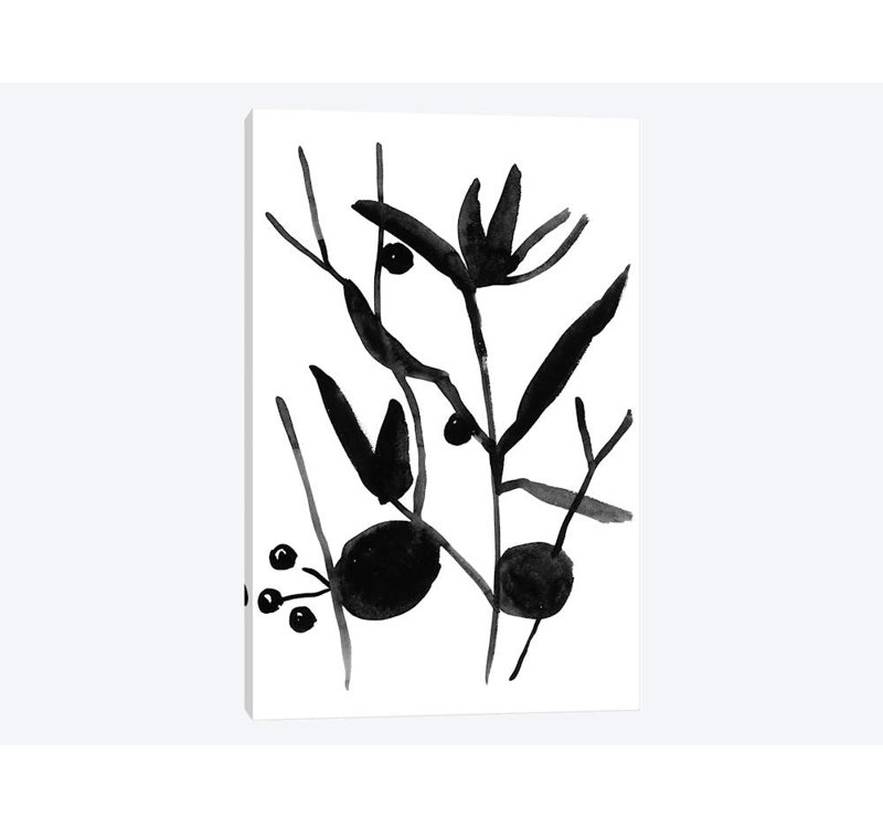 «Graze II», reproduction sur toile, H 18 po x l 12 po x P 1,5 po, Toile tendue, Pas de tapis