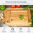 3-Piece Bamboo Cutting Board Set