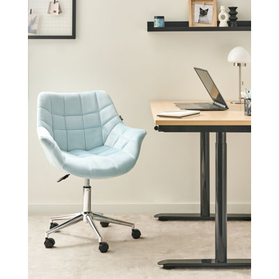 Velvet Office Chair