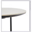 Table basse en céramique, table basse à double couche en panneau de fibres à densité moyenne pour le salon