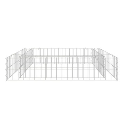 Dakota Fields Gabion Raised Bed Galvanised Steel