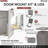 Rev-A-Shelf Heavy-duty Metal Frame Waste Container Door Mounting Kit