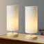 Lampe de table en bois massif Yurith
