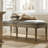 Levingston Linen Upholstered Bench