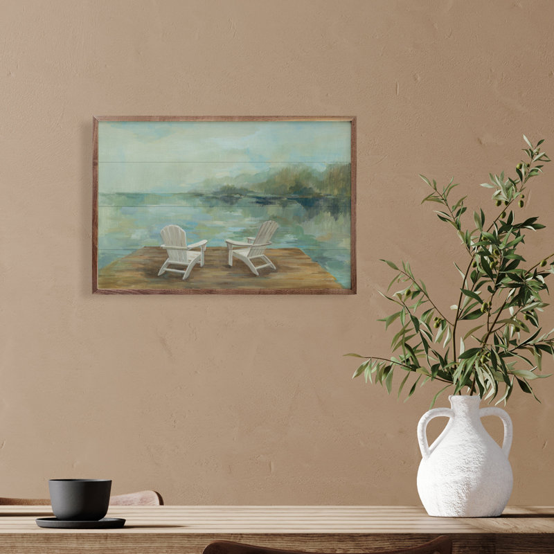Chaises Lakeside Retreat I par Silvia Vassileva, H 5 po x l 8 po