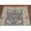 Tapis de couloir bleu 3 pi Oushak