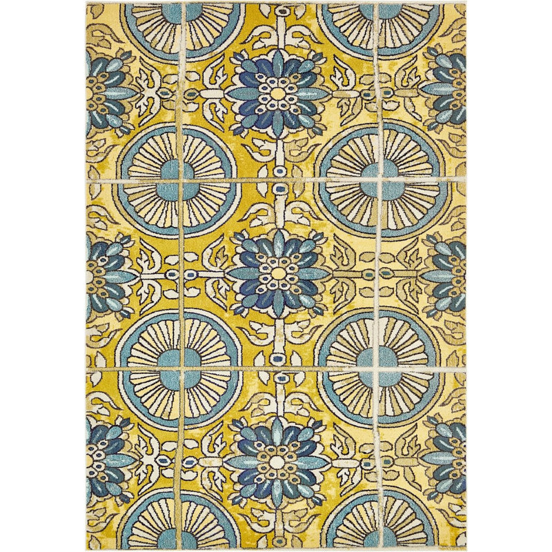 Estelle Abstract Indoor Rug, Rectangle 3'3" x 5'3"