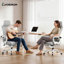 17 Stories Mesh and Foam Padding Office Chair with Headrest-750467629-750467630