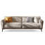 Causeuse-coussin standard en cuir véritable beige-889316686