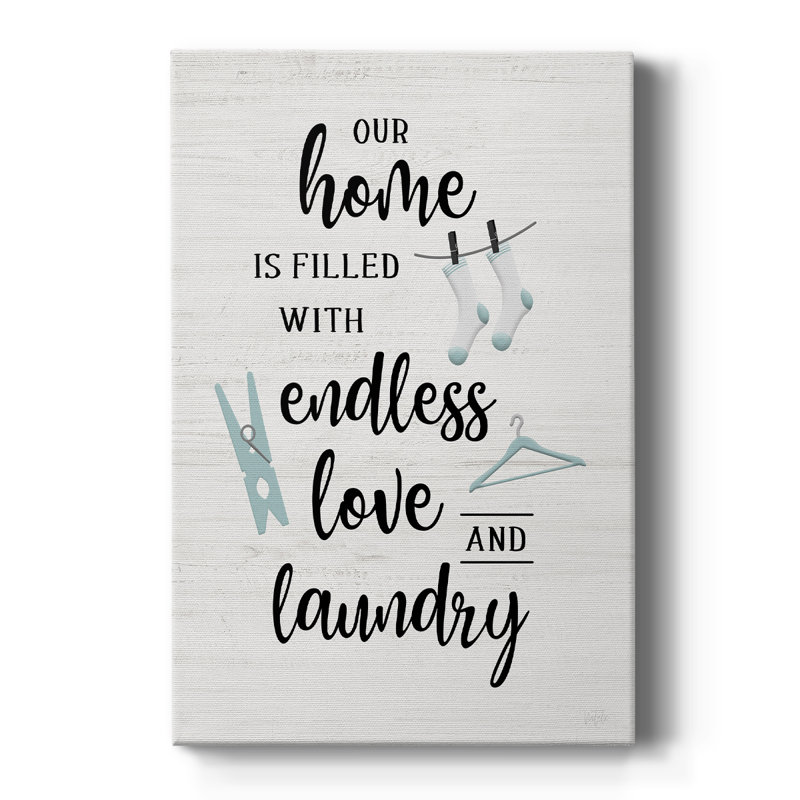 Endless Love and Laundry - Gallery Cavas sur mesure, H 18 po x l 12 po