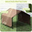 Dog Shade House For Wonderful Outdoor Times - Brown Camping Tent Compact Travel,
