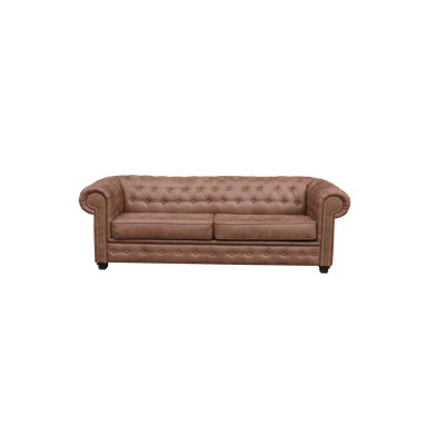 2-Sitzer Sofa Jerrie aus Kunstleder