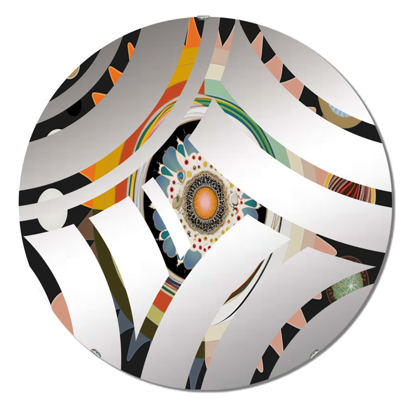 Awilda - Miroir décoratif, 23,6 po x 23,6 po
