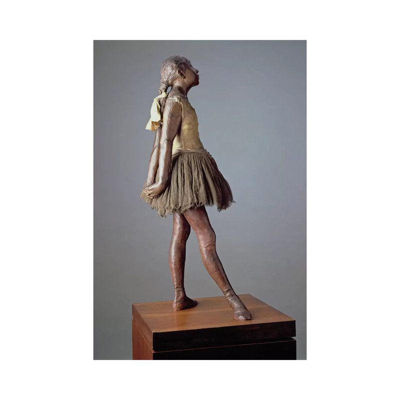 Little Dancer, Aged 14 by Edgar Degas - Wrapped Canvas Print, 152.5 cm H x 101.5 cm W