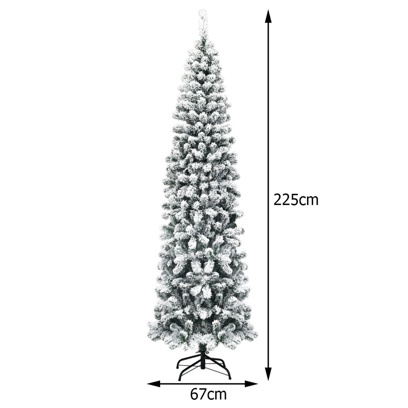 7.38' H Artificial Fir Christmas Tree