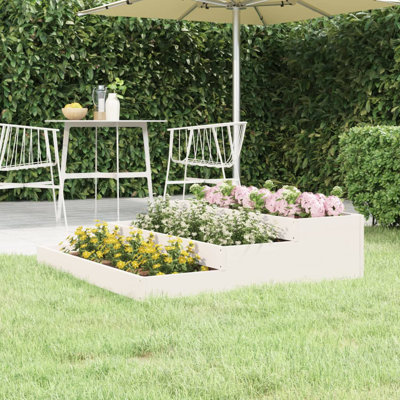 Anneclaar Self-Watering Wood Raised Garden Bed