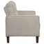 Harvey Beige 2-Piece Upholstered Tufted Sofa Set