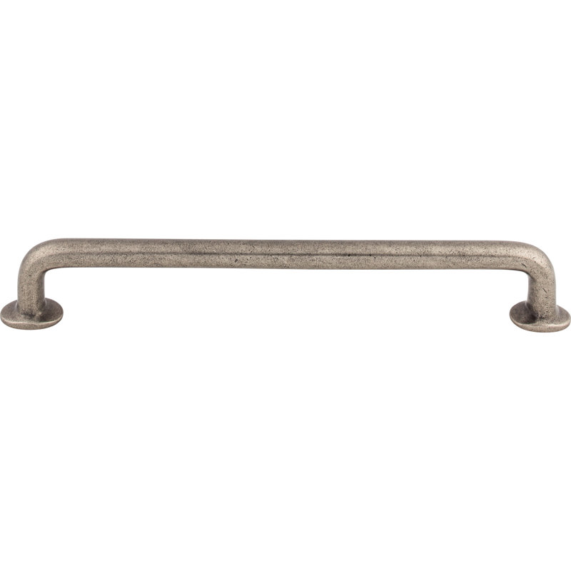 Aspen Rounded Bar Pull, Silicon Bronze Light, 12" Center to Center