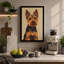 Distinguished Terrier Modern - Wrapped Canvas-1362879733-1362879734